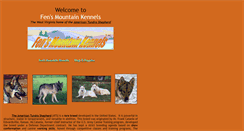 Desktop Screenshot of fensmtnkennels.com